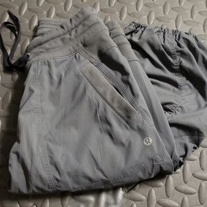Woman dancing studio pants, size 4, grey